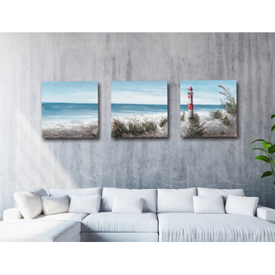 " The Lighthouse II " Painting Print