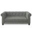 Élégant lit pour animaux de compagnie rectangulaire pour petits et moyens chiens, canapé-lit surélevé durable, canapé pour chien confortable, canapé pour chien en lin moderne et tendance-122097303