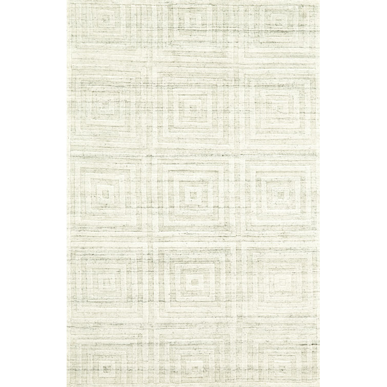 King's Lynn Viscose Geometric Indoor Rug