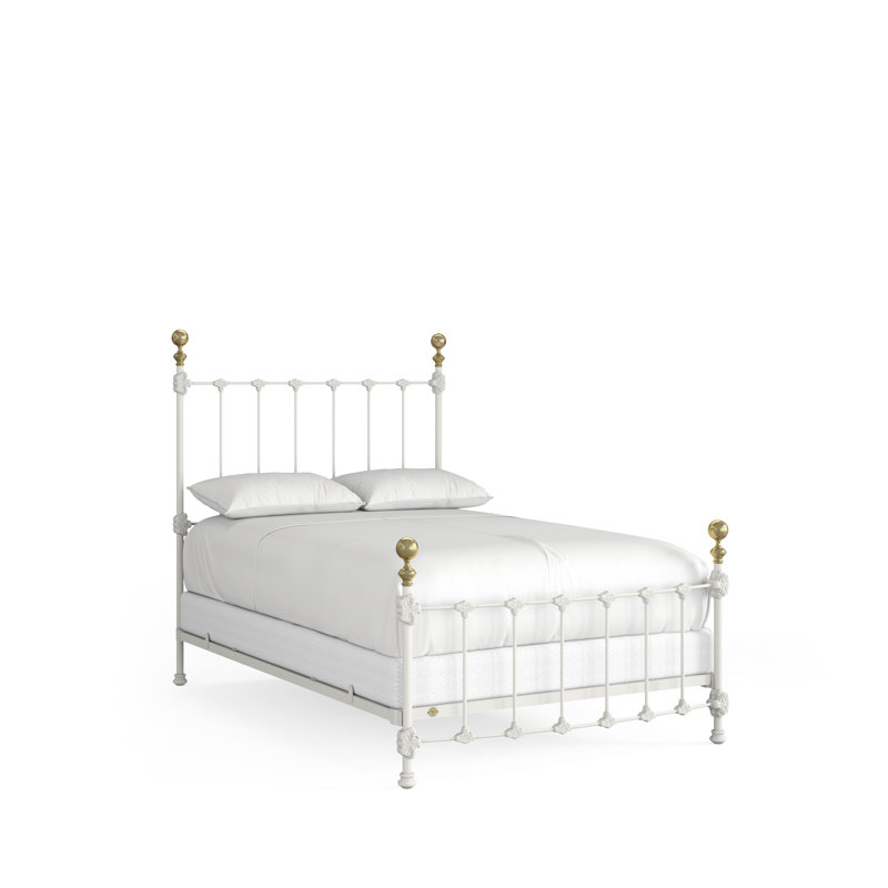 151 Palatial Bed | Complete Standard, Matte White, Full