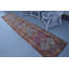 Tapis de couloir antique turc fait à la main avec motif géométrique pour la décoration bohémienne dans les couloirs