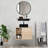 24'' Single Bathroom Vanity with Solid Surface Top
