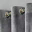 Crushed Velvet Eyelet Window Curtains-773196251-773196252