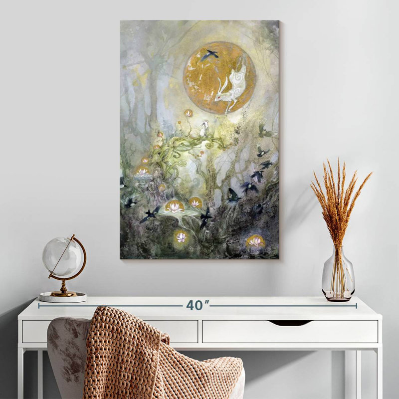 Kelan Moongazing, 30" H x 20" W