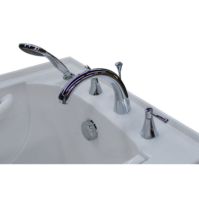 Baignoire en combinaison 53" x 29" Mohave, Droite