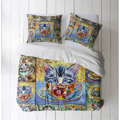 Modern & Contemporary Polyester Duvet Cover