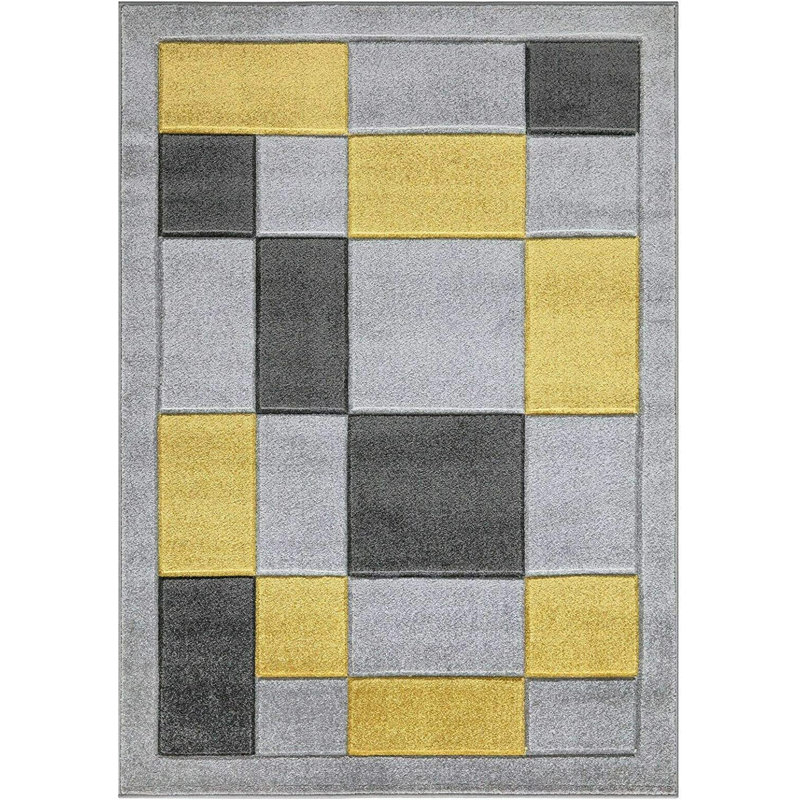 Venuti Geometric Indoor / Outdoor Area Rug, Runner 60 x 220cm