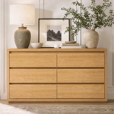 Fere 60" W 6-Drawer Dresser