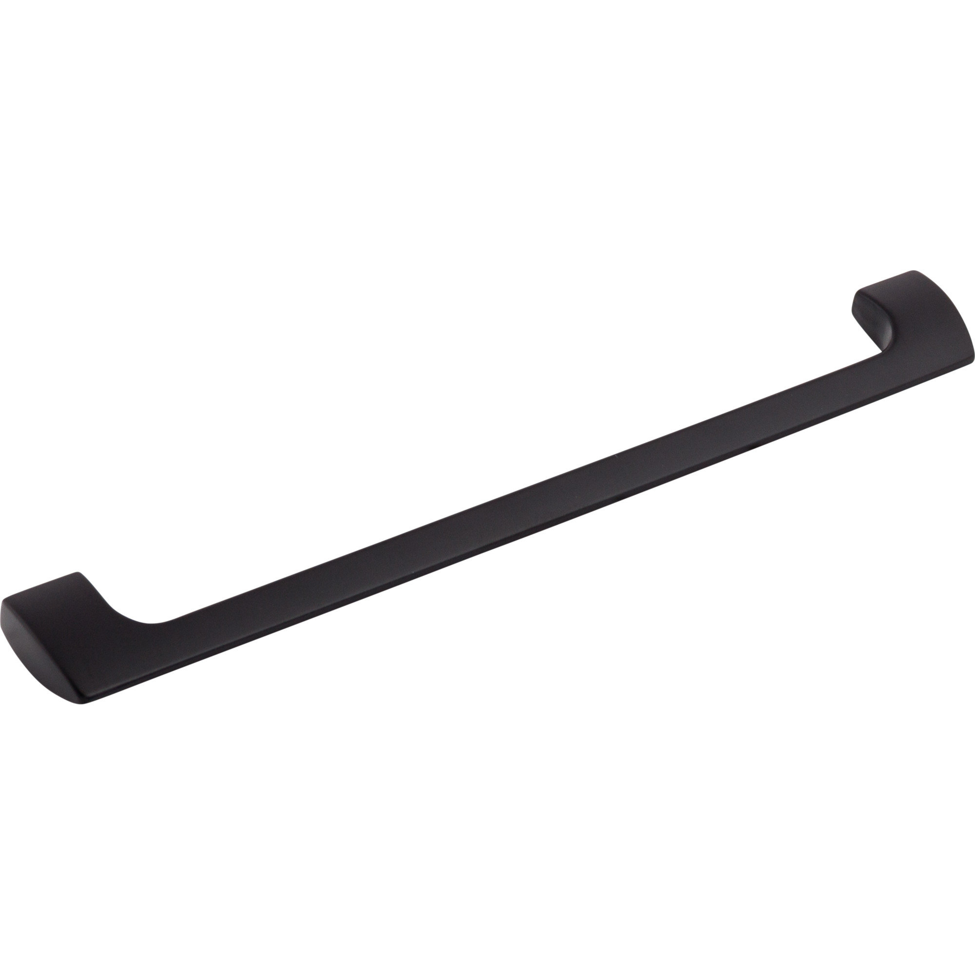 Holland Bar pull, Flat Black, 9" Center to Center Bar