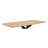 Natural & Black Finish Dining Table