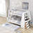 Evanghelina Bunk Bed with Trundle and Built-In Desk-1396658759