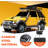 Universal Roof Rack Tire Carrier for 35in Spare Tires | Heavy Duty Carbon Steel Adjustable Mount Bracket with Anti-Theft Lock | Fits SUV/Truck/Cars (Max 35" Diameter)