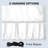 100% Olefin Waterproof Grommet & Back Tab Blackout Outdoor Curtains For Patio-47308752-47308754