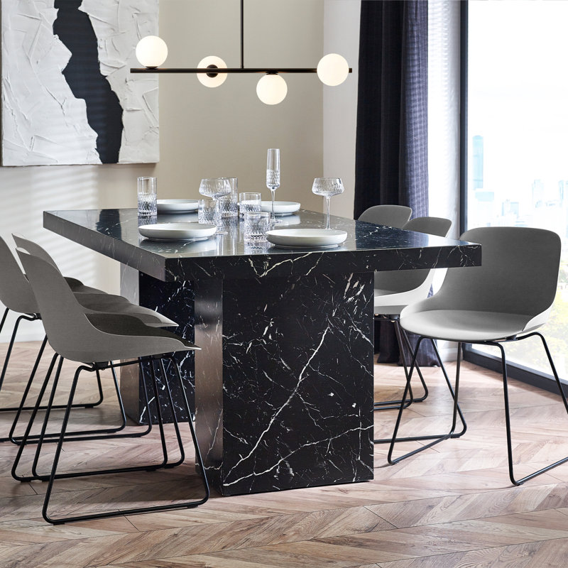 Billy Dining Table, Black