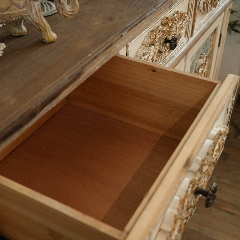 Banc de rangement pour chaussures en bois massif