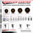 4 Piece High Temp Phenolic Top Plate Caster Set