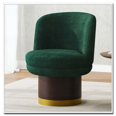 Fauteuil d'appoint pivotant à 360 °