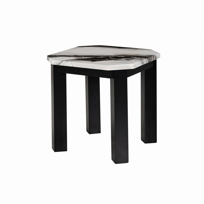 Table de bout avec pieds en bois