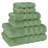 Ensemble de serviettes de bain 100% coton de qualité supérieure, collection 6 pièces Darcelle super douce et absorbante-85520973