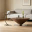 Table basse ronde moderne et rétro-130066856