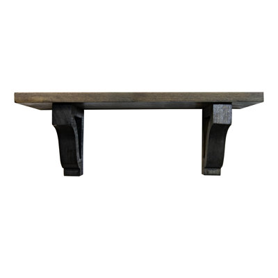 1" Shelves/W Corbels