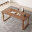 Bureau rectangulaire en bois massif noyer-109622430