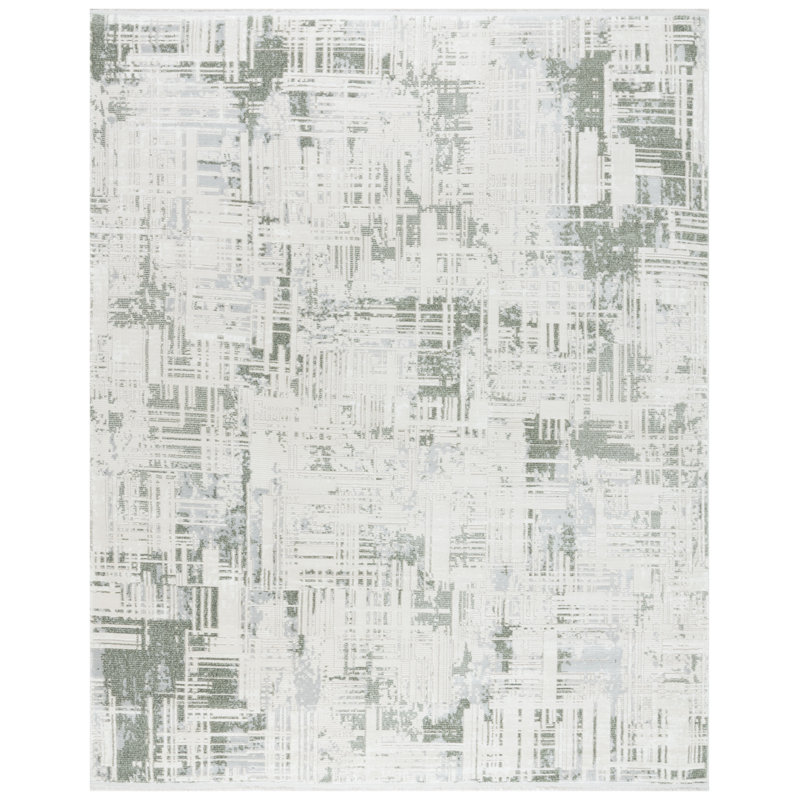 Tapis abstrait Arlowene Performance, Rectangle 8 pi x 10 pi