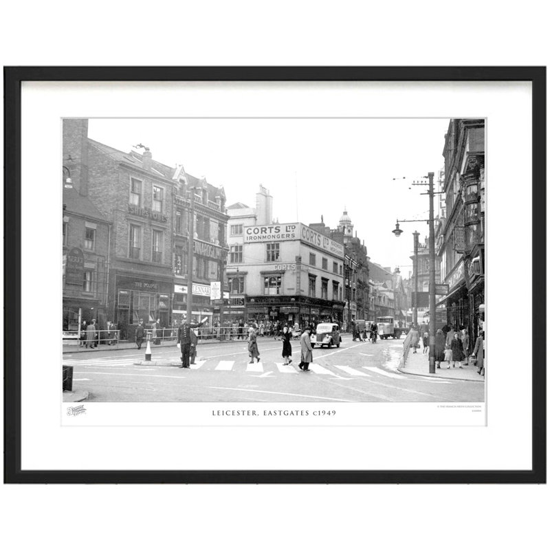 Leicester, Eastgates C1949 - Single Picture Frame Print, 48.4cm H x 63.6cm W x 2.3cm D