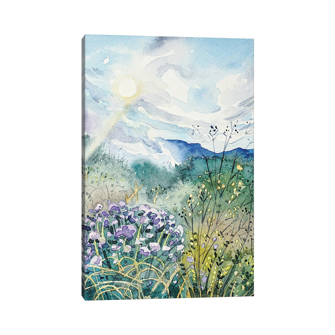 A Sunny Spring Day in Topanga by Luisa Millicent - Wrapped Canvas Painting