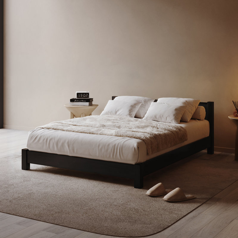 Hardie Bed Frame, Twin, Red Wood