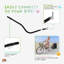 Adaptateur de vélo pour accessoire de poussette Apollo de Petique
