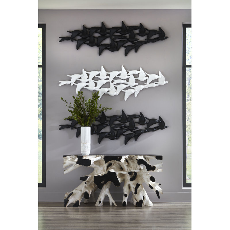 Flock of Birds Wall Décor, White