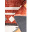 Tapis brun brun en polyester tissé à la machine-1932600258