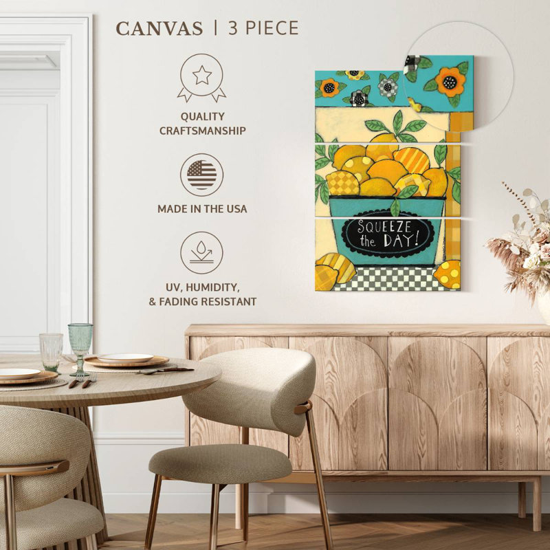 Yarlin Lque Squeeze The Day, H 38 po x l 24 po