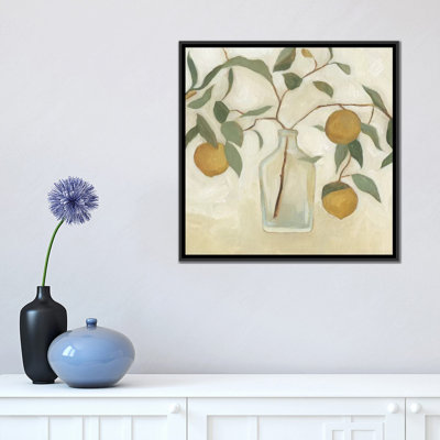 «Greenery Still Life I» par Emma Scarvey - impression d'art graphique