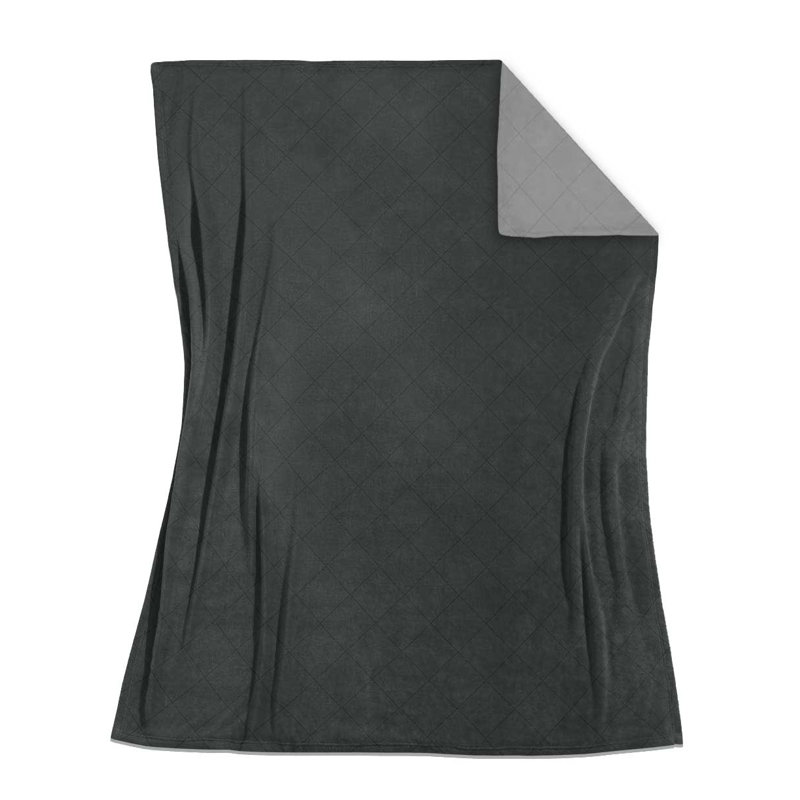 Throw Blanket, Anthracite/Granite
