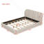 Grand lit plateforme tapissier Modern-1377306657