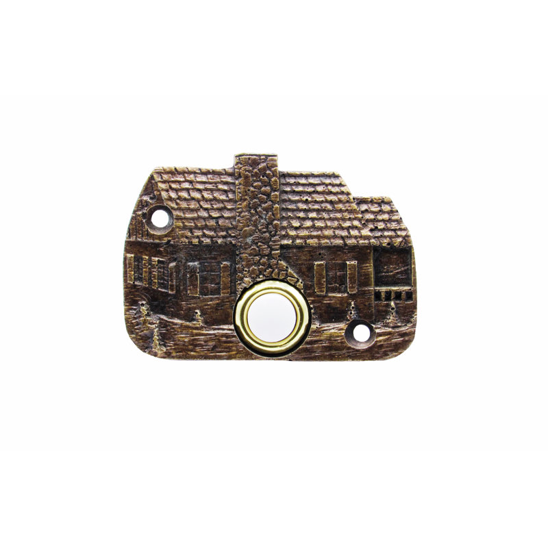 Doorbell Kit, Brass/Gold