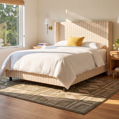 Tilly Wingback Bed