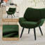 Fauteuil d'appoint, canapé simple à accoudoirs rembourrés-142844410
