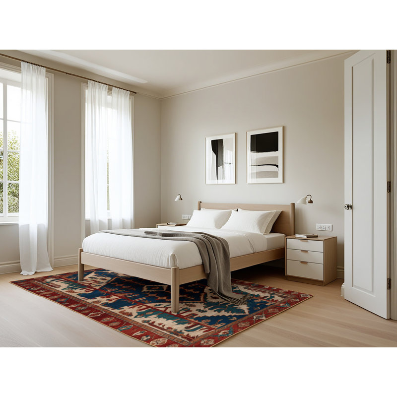 Tapis brun lavable à la machine, Rectangle 5 pi x 7 pi