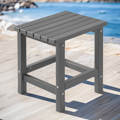 Table d'appoint 17 po rectangulaire PEHD