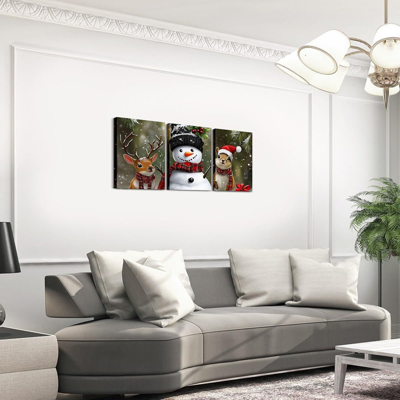 3 Piece Wrapped Canvas Print