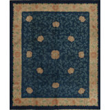One-of-a-Kind Rectangle 8'1" X 9'9" Hand Knotted Area Rug
