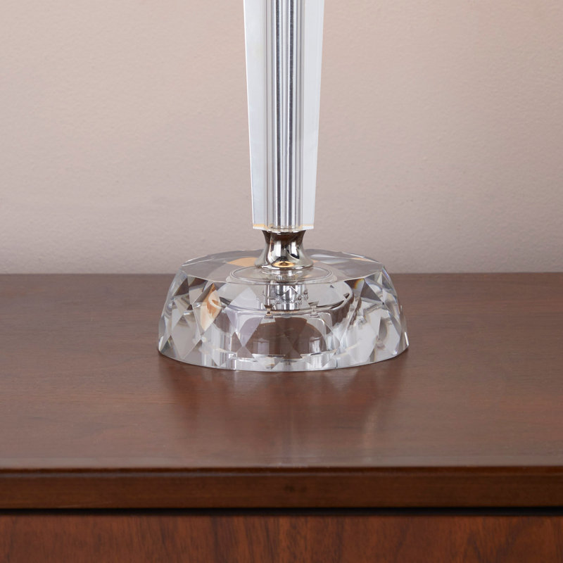 Lampe de table contemporaine en cristal - ensemble de 2
