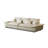 White 100% Polyester Modular Sofa cushion couch-109305697-109305699
