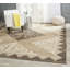 Tapis brun / gris anthracite en laine / coton noué à la main Alimatou-676701221