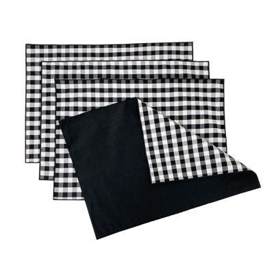 Ensemble de napperons en coton 4 pièces