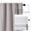 Rideau de douche simple 100% coton Bahari