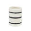Ensemble d'accessoires de salle de bain rayé Dolomite - Distributeur de savon, porte-savon et gobelet-390484995